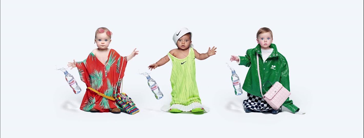 Bannière evian