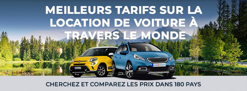 Banniere pour la page code promo auto europe