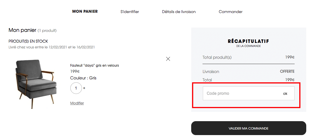 Champ codes promo Atmosphera