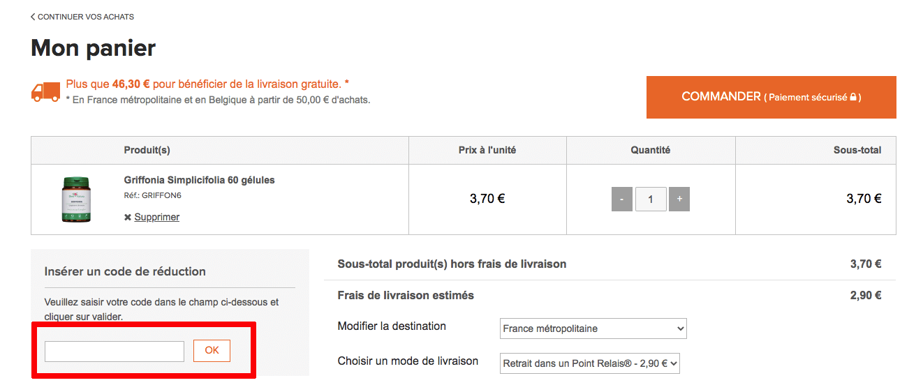 Champ code promo Dieti Natura