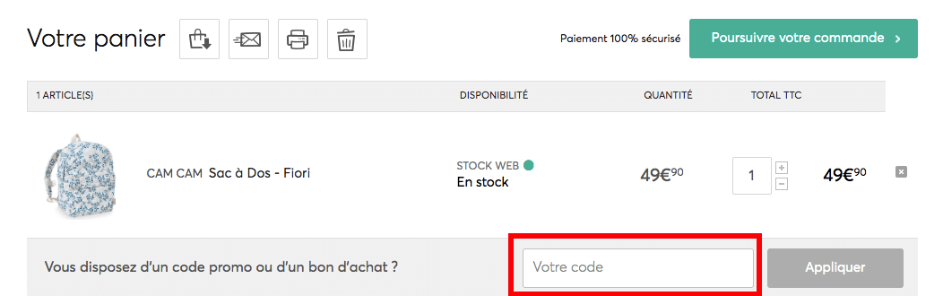 Code promo la maison du porte bébé online
