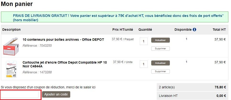Codes Promo Office Depot á… 30 De Reduction Mars 2021