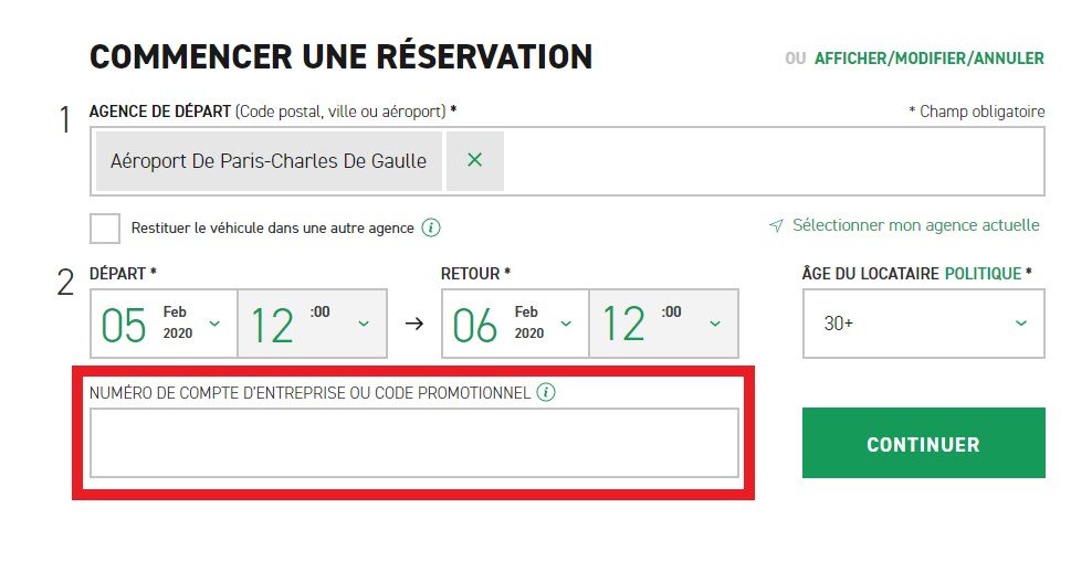 Code promo Enterprise RentACar ᐅ 10 de réduction 2024