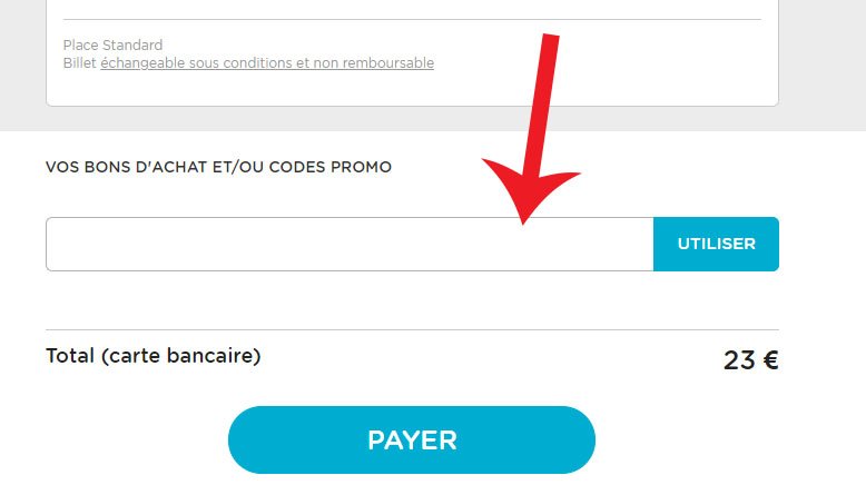 Utiliser un code promo Ouigo