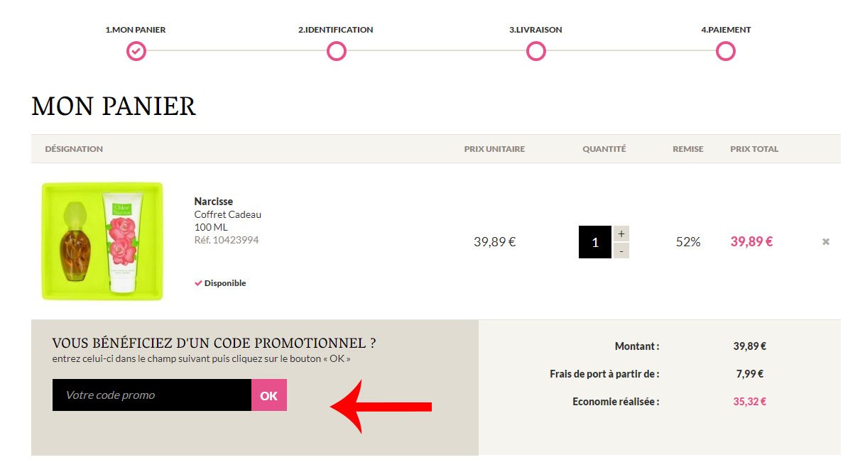 reduction parfum moins cher