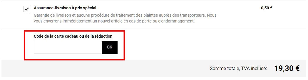 Champ Code Promo Notino