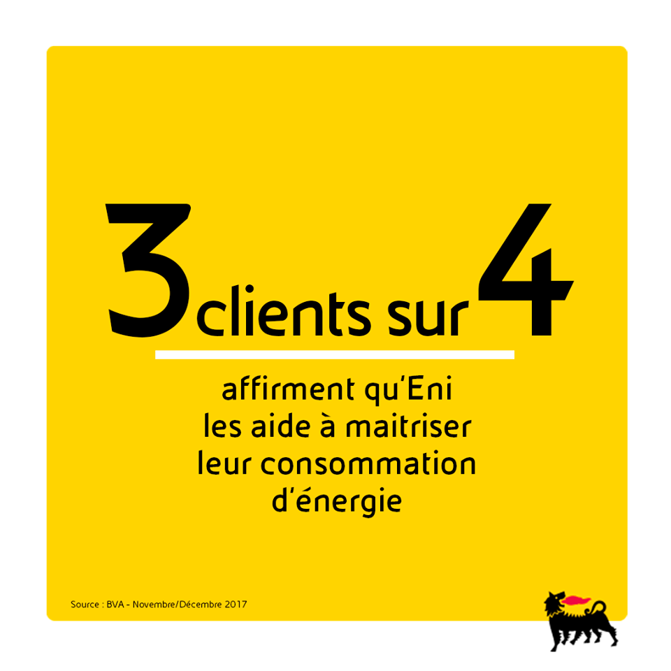 Satisfaction client Eni
