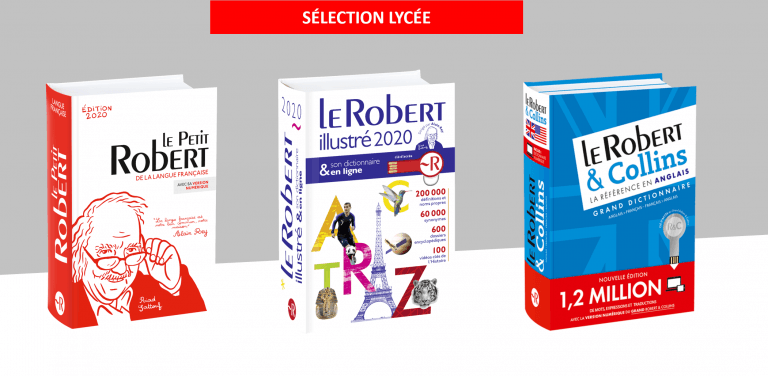 Sélection dictionnaires Le Robert